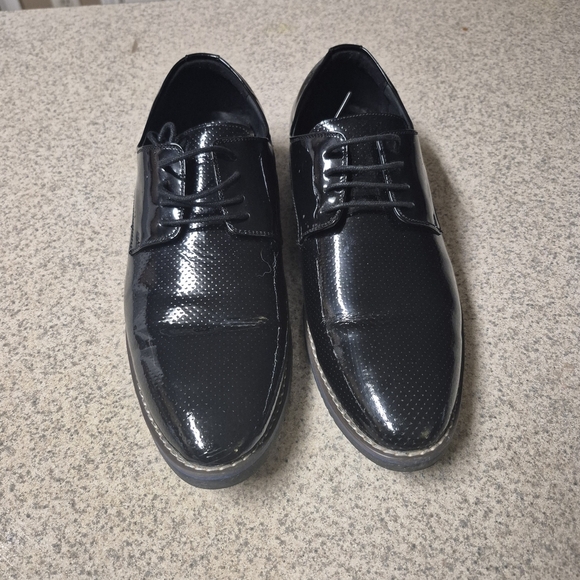 Nee Style Classic Black Men\'s Dress Shoes